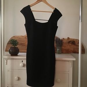 Andrea polizzi black cocktail dress